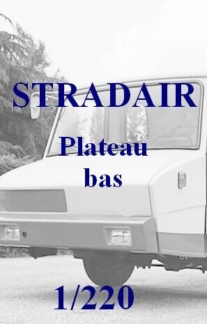 Camion STRADAIR plateau bas Z - 1/220eme